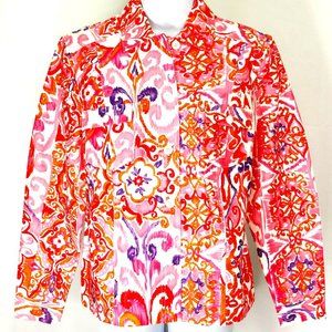 Coldwater Creek jacket pattern  multicolor.